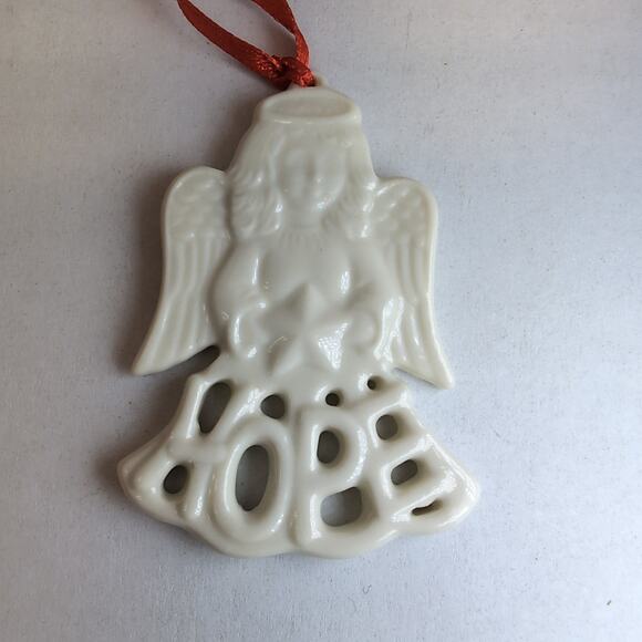 Lenox Charms Christmas Ornaments Holiday Greetings Pierced Angel Candy Cane - Picture 13 of 16